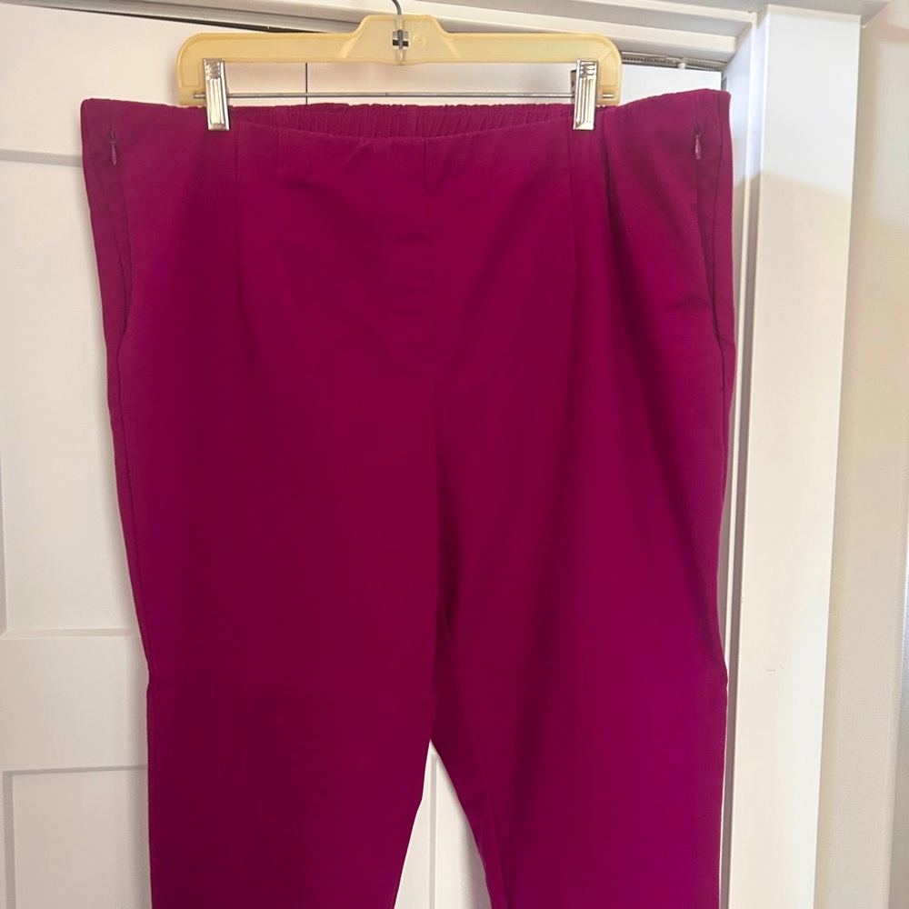 J. Jill Rich Fuchsia Pants